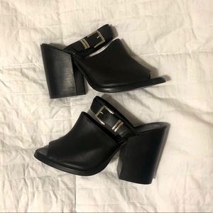 Forever 21 Chunky Mules